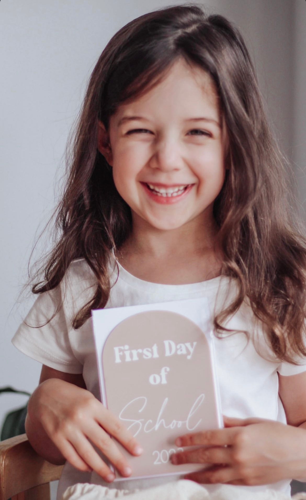 First Day of School Acrylic Sign